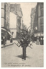 CPA 75 - REMPAILLEUR DE CHAISES (PARIS) Reproduction - Vieux métiers Parisiens