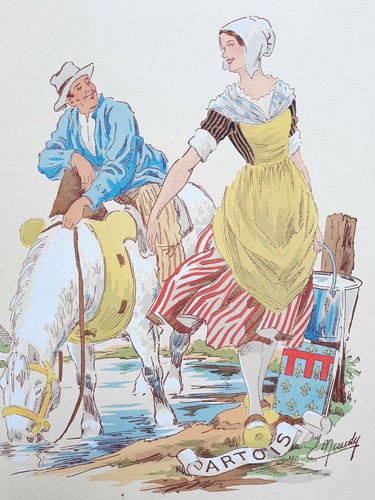 Artois costumes gravure naudy - costumes,