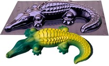 Moule à béton crocodile
