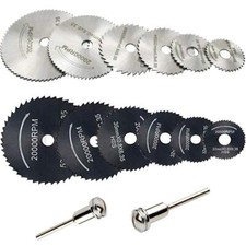 14PCS Mini Scie HSS Lames de Scie Outil Rotatif pour Dremel Circulaire Disque...