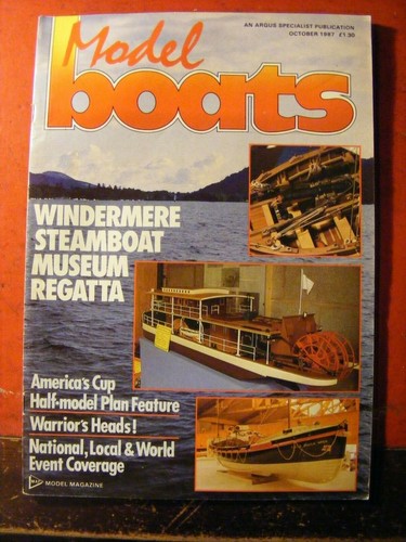 Model boats magazine october - model,