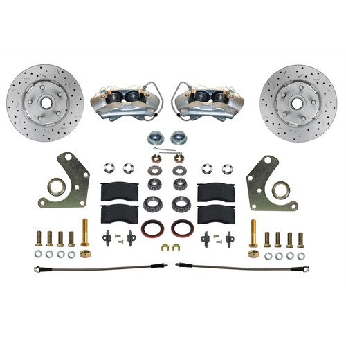 Front disc brake conversion - front,