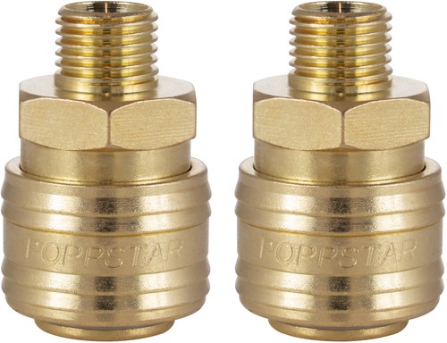 Raccord rapide pour air - 2x,