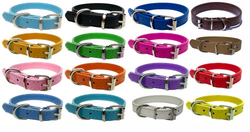 Collier cuir vibrant - cuir, pour