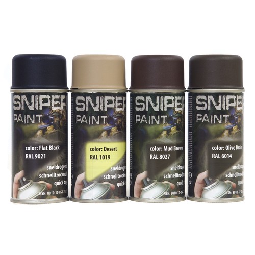 Bombe peinture sniper 150 - bombe,