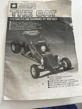 Voiture RC vintage Traxxas The Cat 1/10 Buggy Manuel Rare Vintage