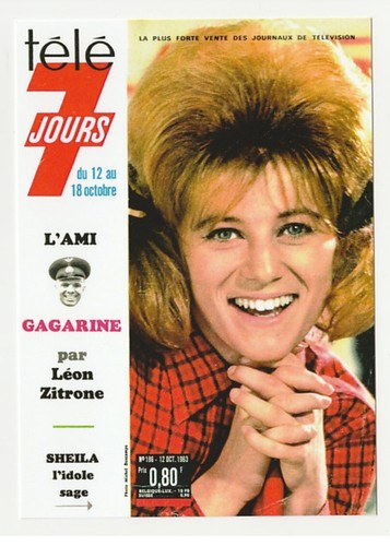 Sheila carte postale tel - n°,