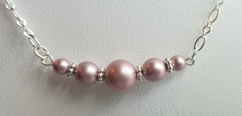 Swarovski pearl choker - pearl, 17"
