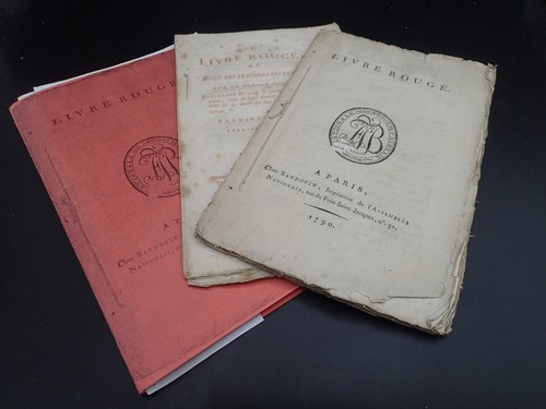 1790 rares livres rouges - 2,