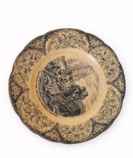 Assiette ancienne décorative