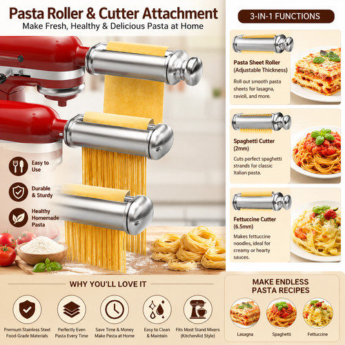 Pasta maker attachment for - maker, all