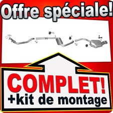 Échappement pour AUDI A4 (B7) 2.0 TDI 140CH Berline / Break Avec DPF Silencieux