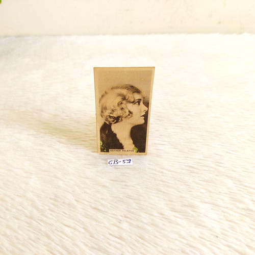 Carte tabac esther ralston - carte,