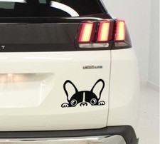 * 1 Sticker Bouledogue Français * 4 tailles de 15cm à 30cm * 9 Couleurs