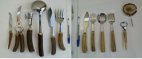 Lot couvert service chasse - 12,