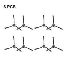 Brosse Latérale Aspirateur Noir pour AMIBOT pour Spirit Motion X810 X910 8 Piè