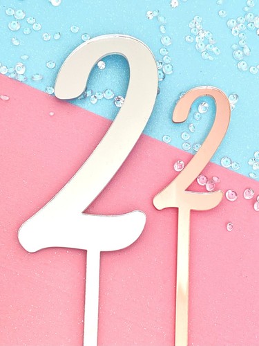 Anniversaire acrylique numéro - anniversaire,