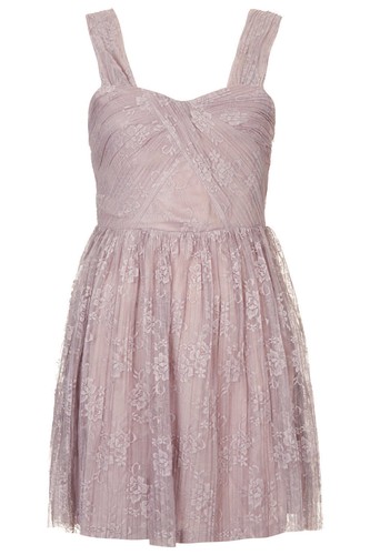 Robe plissée dentelle neuve