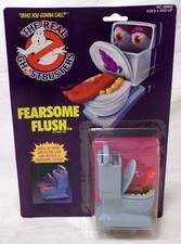 Vintage 1989 Kenner le Véritable Ghostbusters Redoutable Flush 4 " Figurine Neuf