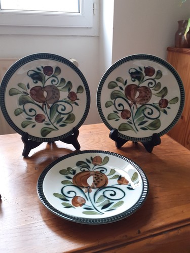 Lot assiettes boch - lot,