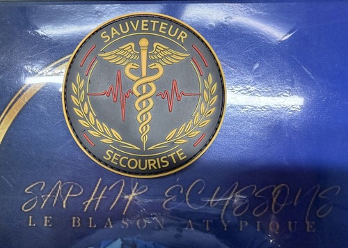 écusson sauveteur secouriste - Écusson,
