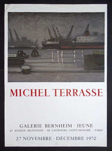 Michel terrasse affiche - michel,