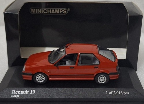 Renault 1992 red minichamps - 1992,