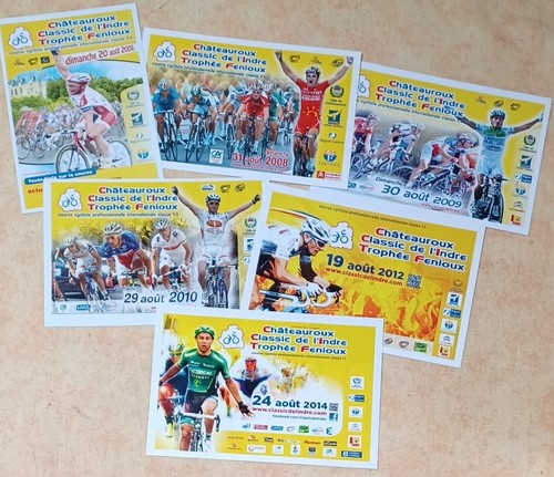 Lot cartes cyclisme course - 6,