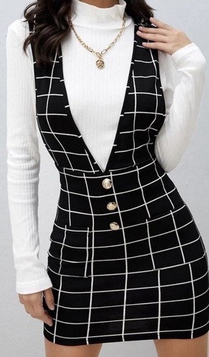 Shein black sleeveless - •,