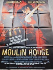 Moulin Rouge Affiche ORIGINALE Poster 120x160cm 47"63" 2001 Kidman McGregor