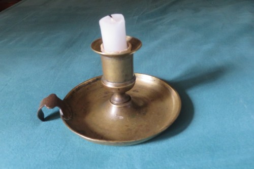 Ancien bougeoir main rat de - bougeoir,
