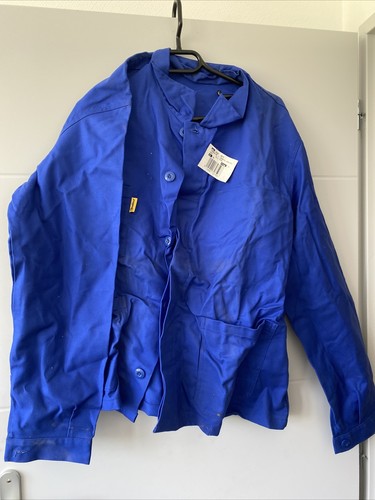 Ancienne veste bleu travail - de,