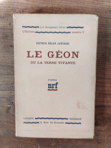 Géon terre vivante - le,
