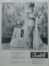 Publicite chantelle gaine 678 - chantelle,