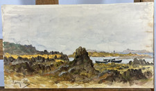 Aquarelle Paysage Marin Marée