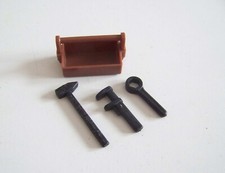 PLAYMOBIL (W146) GARE - Caisse 3 Outils 3766 4005 4017 4024 4025 4034