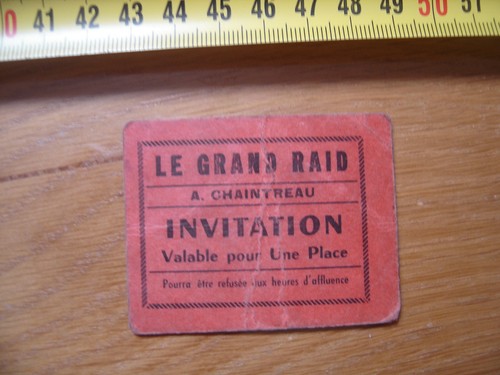 Jeton carton billet ticket - billet,