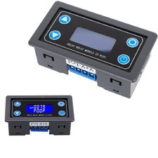 Module Relais Time Delay DC 12V Contrôleur Carte Affichage LCD Minuterie Numér
