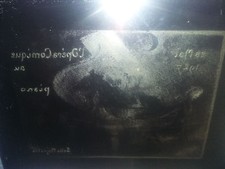 Plaque imprimerie gravure + programme livret mai 1927 - opéra comique - Margnat