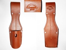 Porte cuir brun - , baionnette