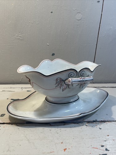 Saucière ancienne porcelaine - saucière,