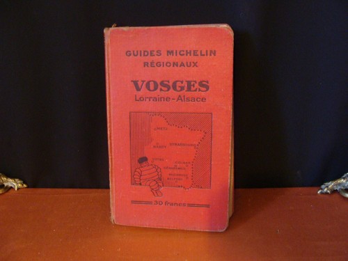 Guide michelin vosges - guide,