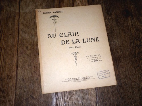 Clair lune op 30 pour - la,