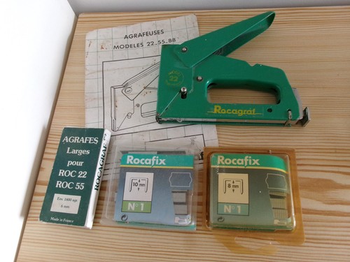 Agrafeuse manuelle rocagraf - agrafeuse,