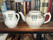 Théière et pot à lait