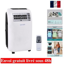 Climatiseur Mobile Silencieux 3-en-1 7000 BTU avec Déshumidificateur et Téléc...