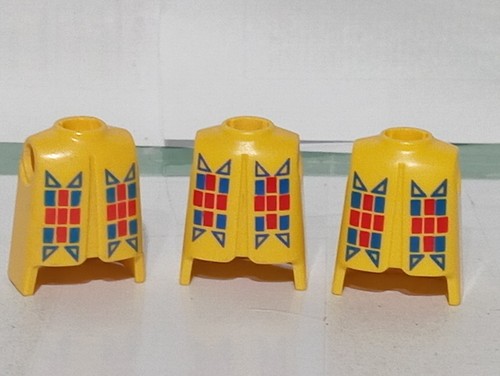 Playmobil corps jaunes - playmobil, x3