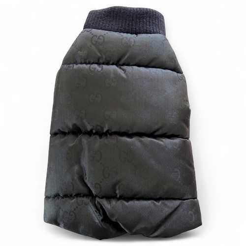 Gilet doudoune gucci noir - gg,