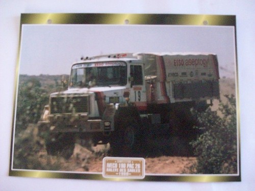 Carte fiche camion - carte,