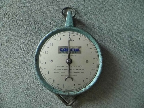 Ancien peson dynamométrique